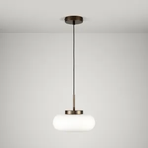 MARIN Glass Pendant Light - Antique Brass