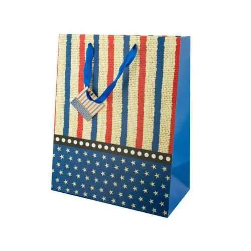 Medium Stars & Stripes Gift Bag ( Case of 72 )