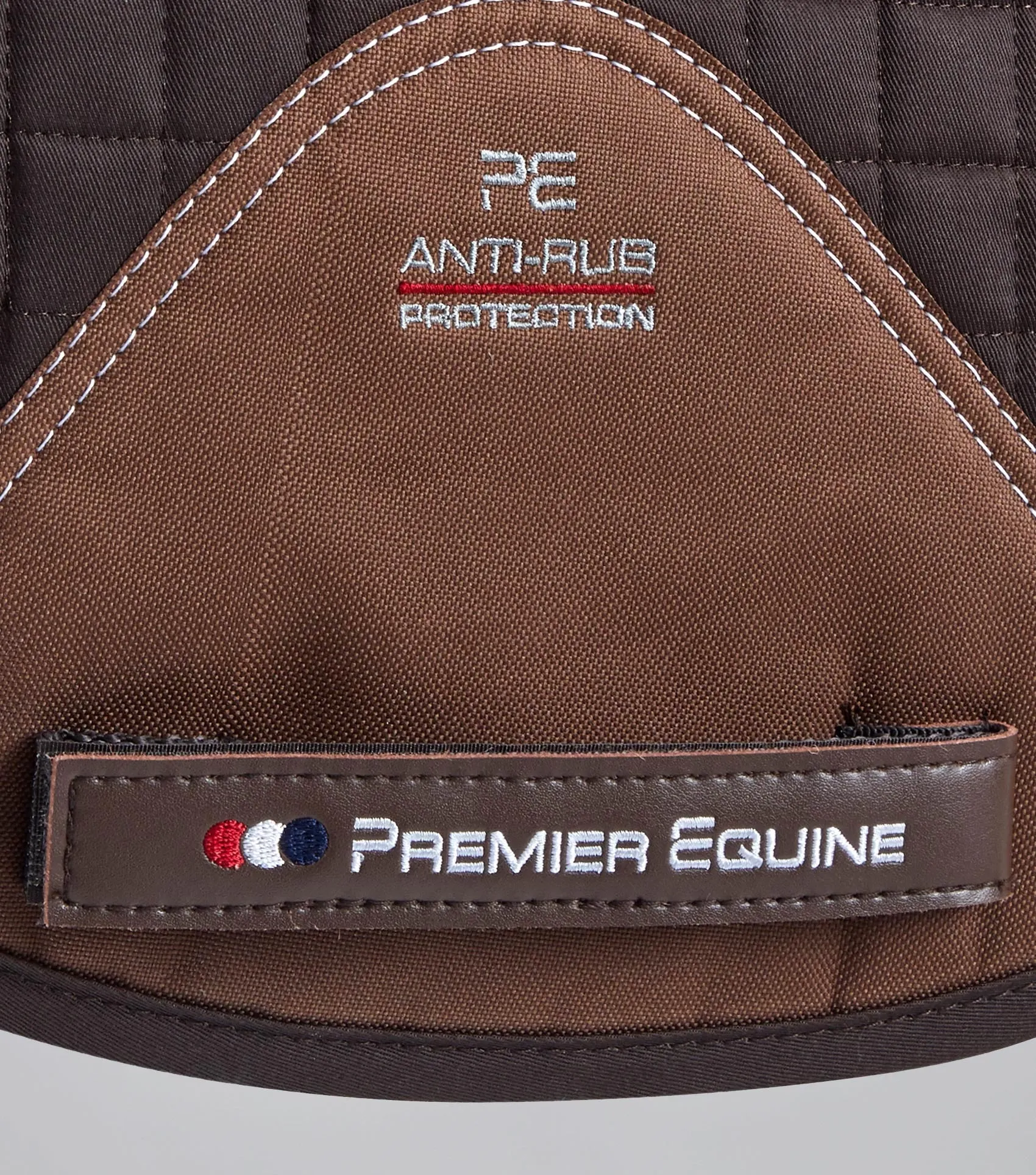 Merino Wool Saddle Pad - GP/Jump Numnah Brown/Brown Wool