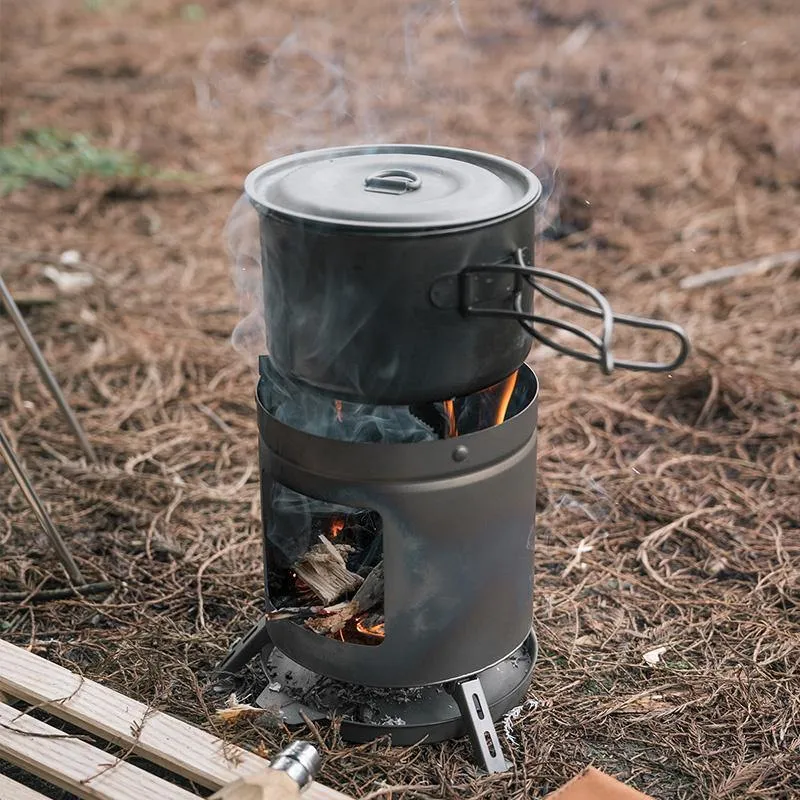 Mini titanium wood Camping Stove