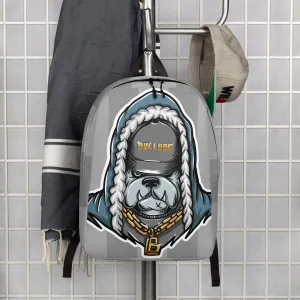 Minimalist Backpack Bulldog Design