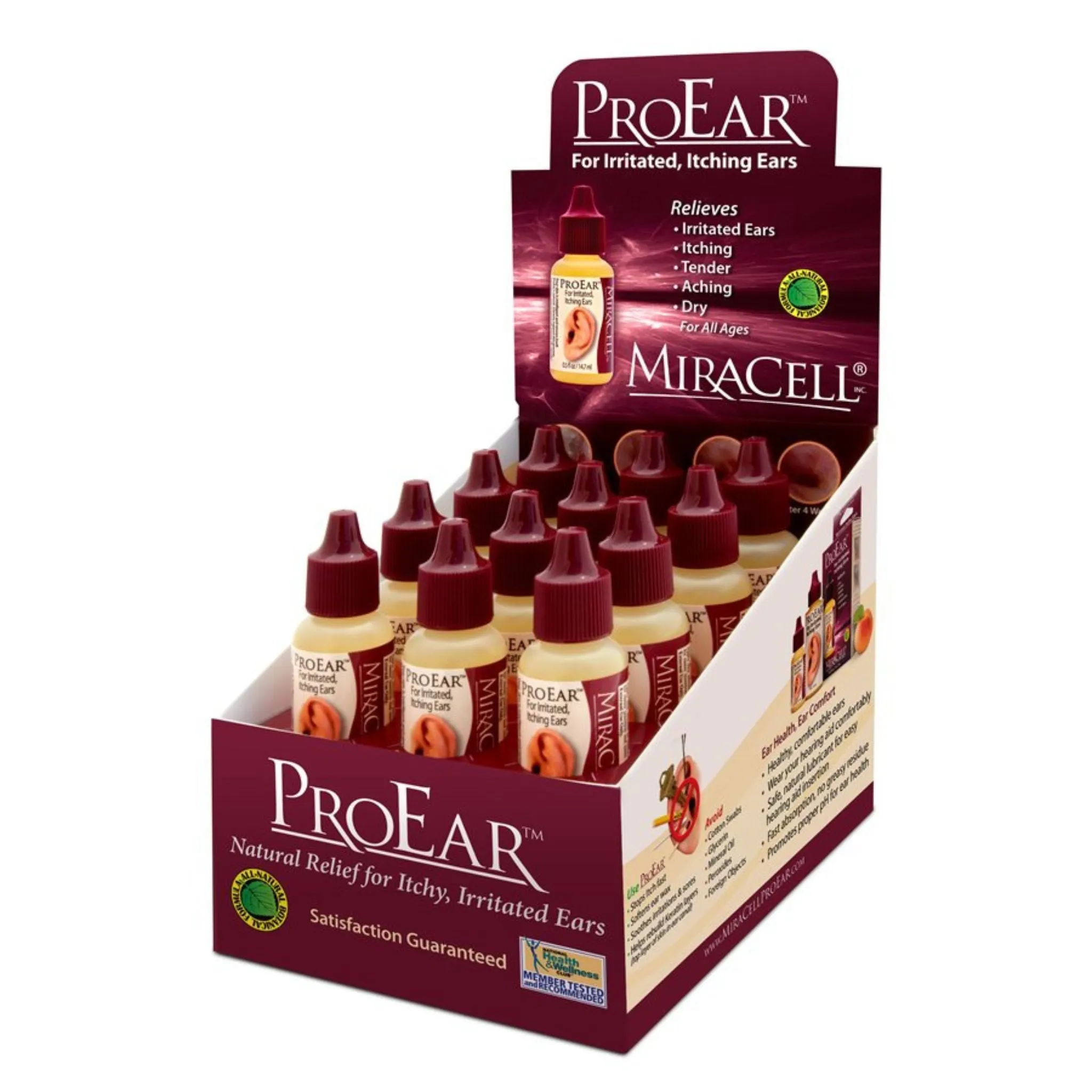 Miracell® Pro Ear, ½ oz Bottles in Display Box