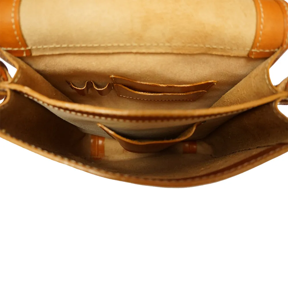 Mirko leather Messenger bag