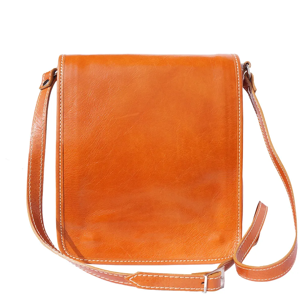 Mirko leather Messenger bag