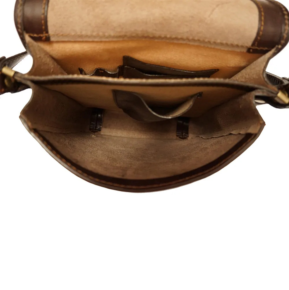 Mirko leather Messenger bag