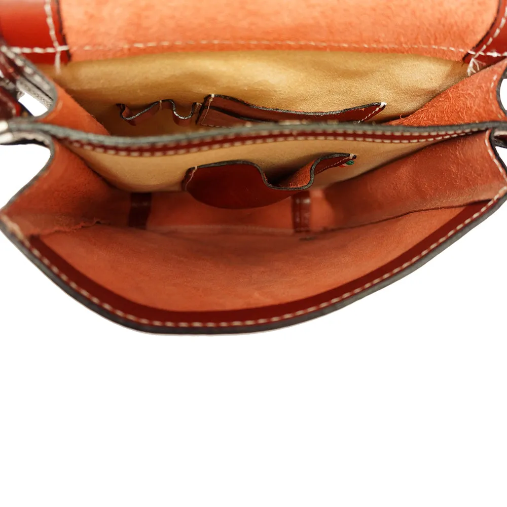 Mirko leather Messenger bag