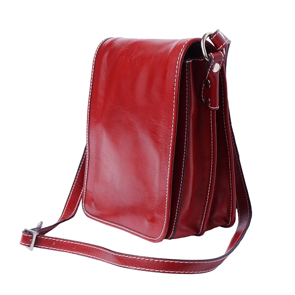 Mirko leather Messenger bag