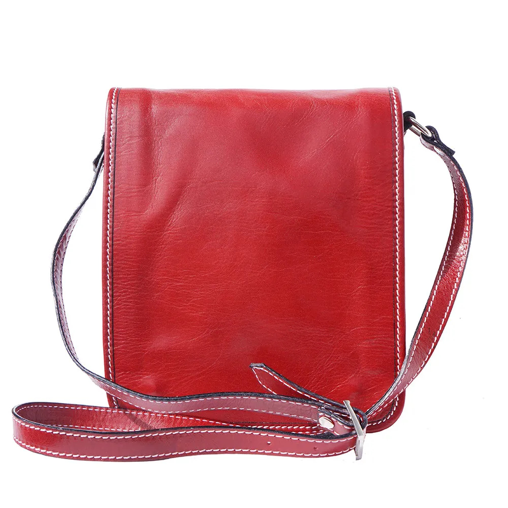 Mirko leather Messenger bag