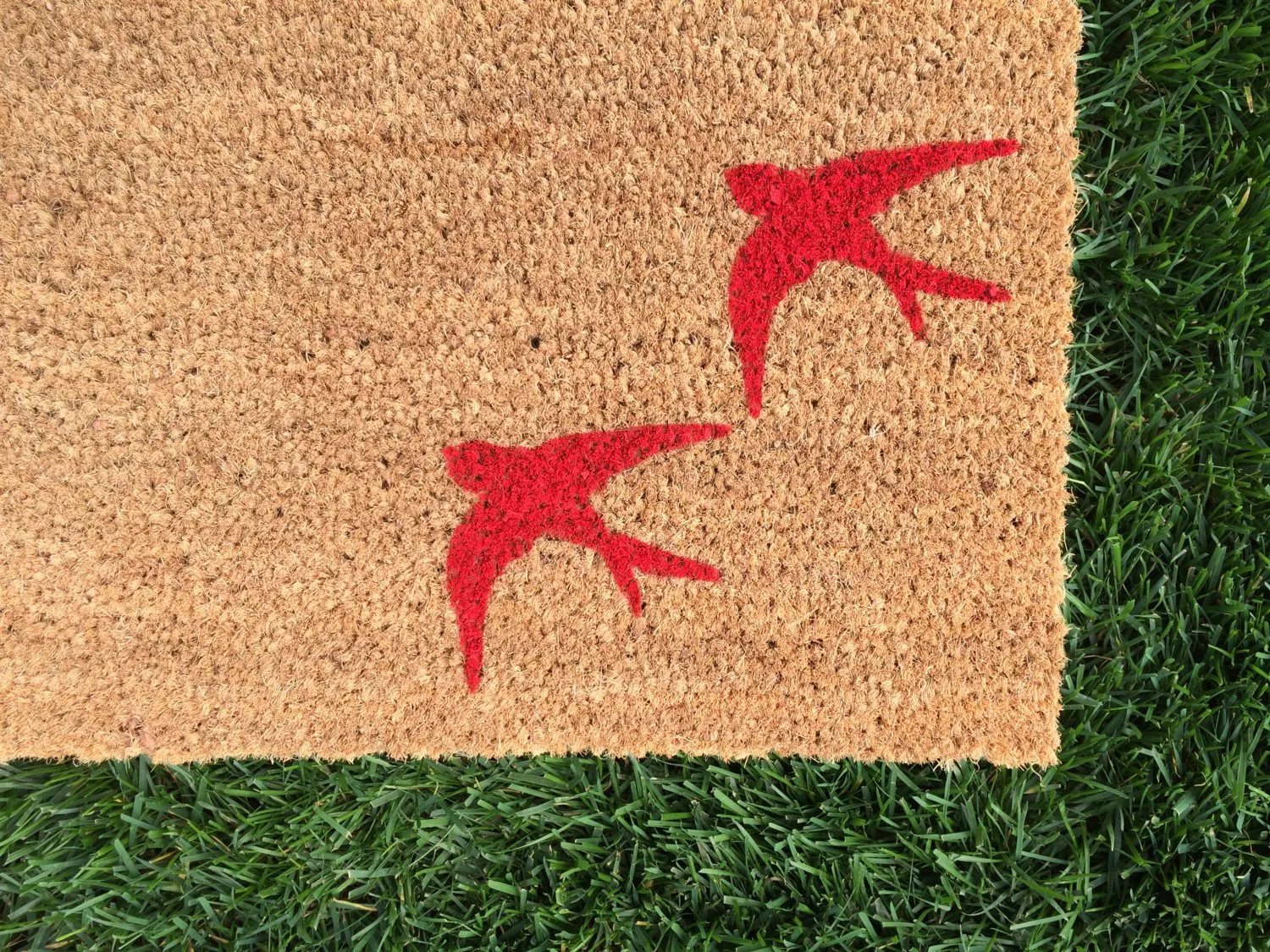 Modern Bird Doormat