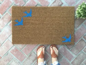 Modern Bird Doormat