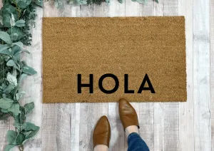 Modern HOLA Doormat