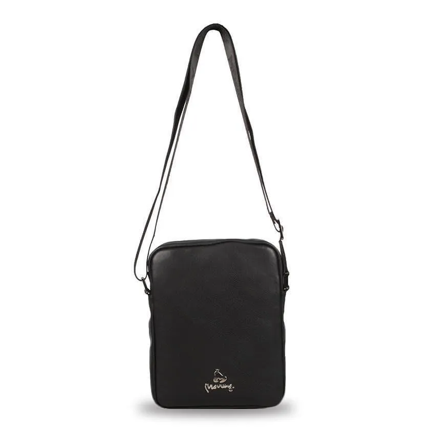 Money Messenger Bag Black