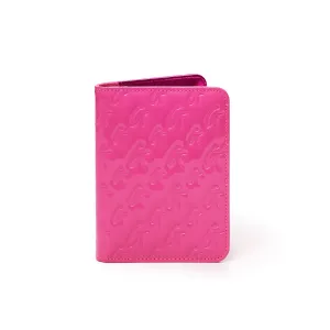 MONOGRAM PASSPORT HOLDER - MIRROR HOT PINK