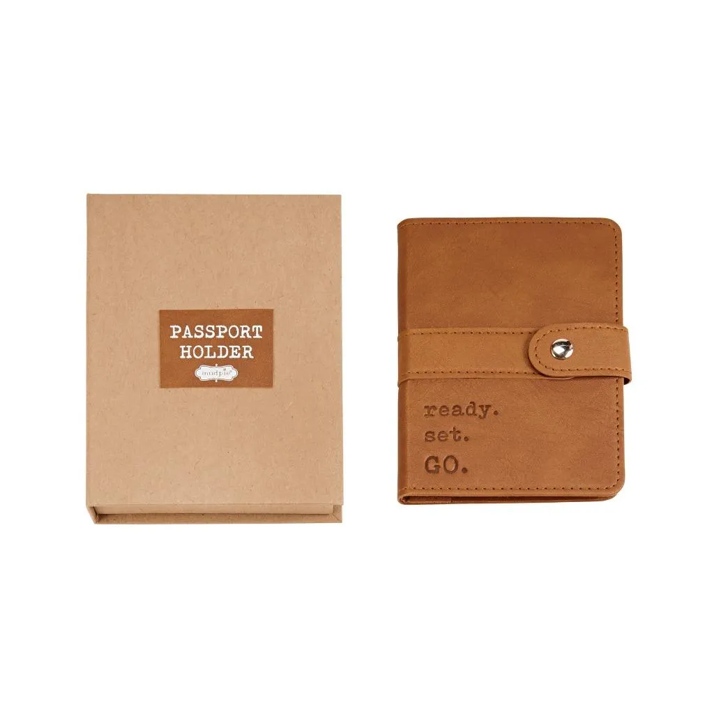 Mud Pie Home Passport Holder