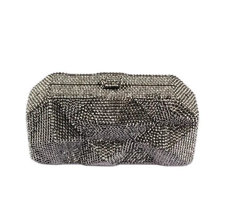 Multicolor Geometry Crystal Clutch