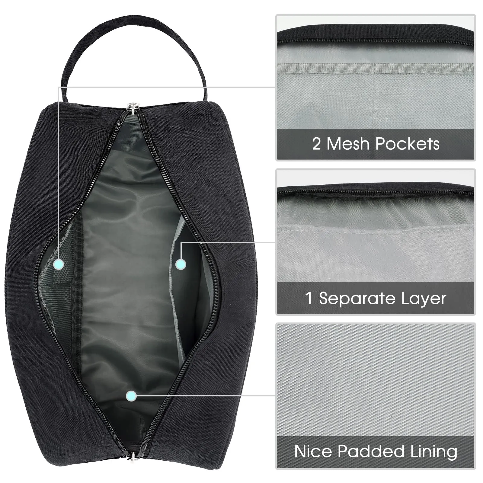 NARWEY Toiletry Bag Dopp Kit (NW5158)