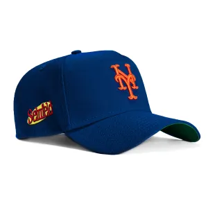 New Era 9Forty A-Frame New York Mets Seinfeld Patch Snapback Hat - Royal