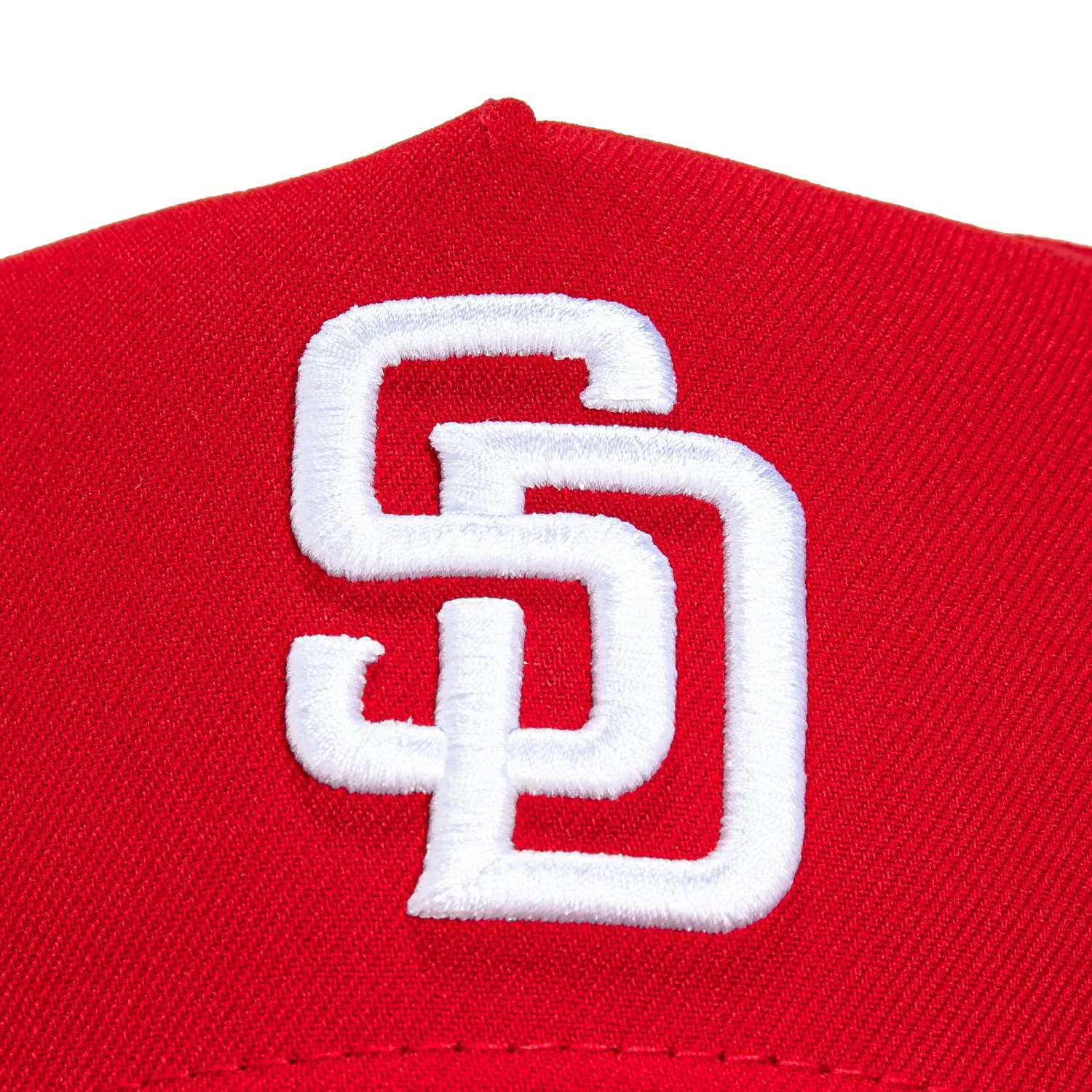 New Era 9Forty A-Frame San Diego Padres Snapback Hat - Red, White