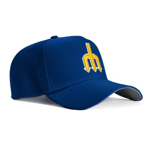 New Era 9Forty A-Frame Seattle Mariners Snapback OTC Hat - Royal