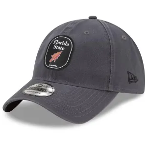 New Era Florida State Arrowhead Patch 9Twenty Adjustable Cap - Grey