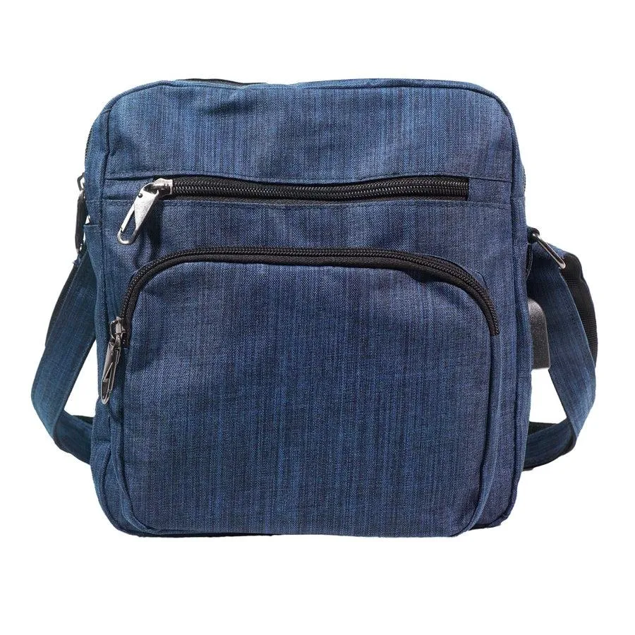 Nupouch Anti-theft Shoulder Bag in Navy