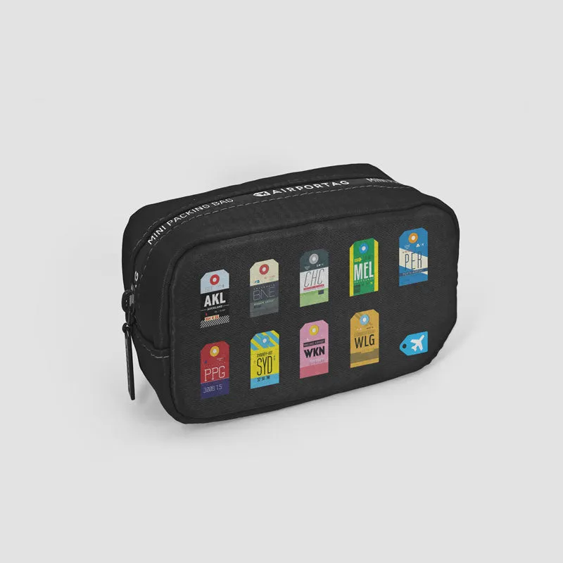 Oceania Airports - Mini Packing Bag