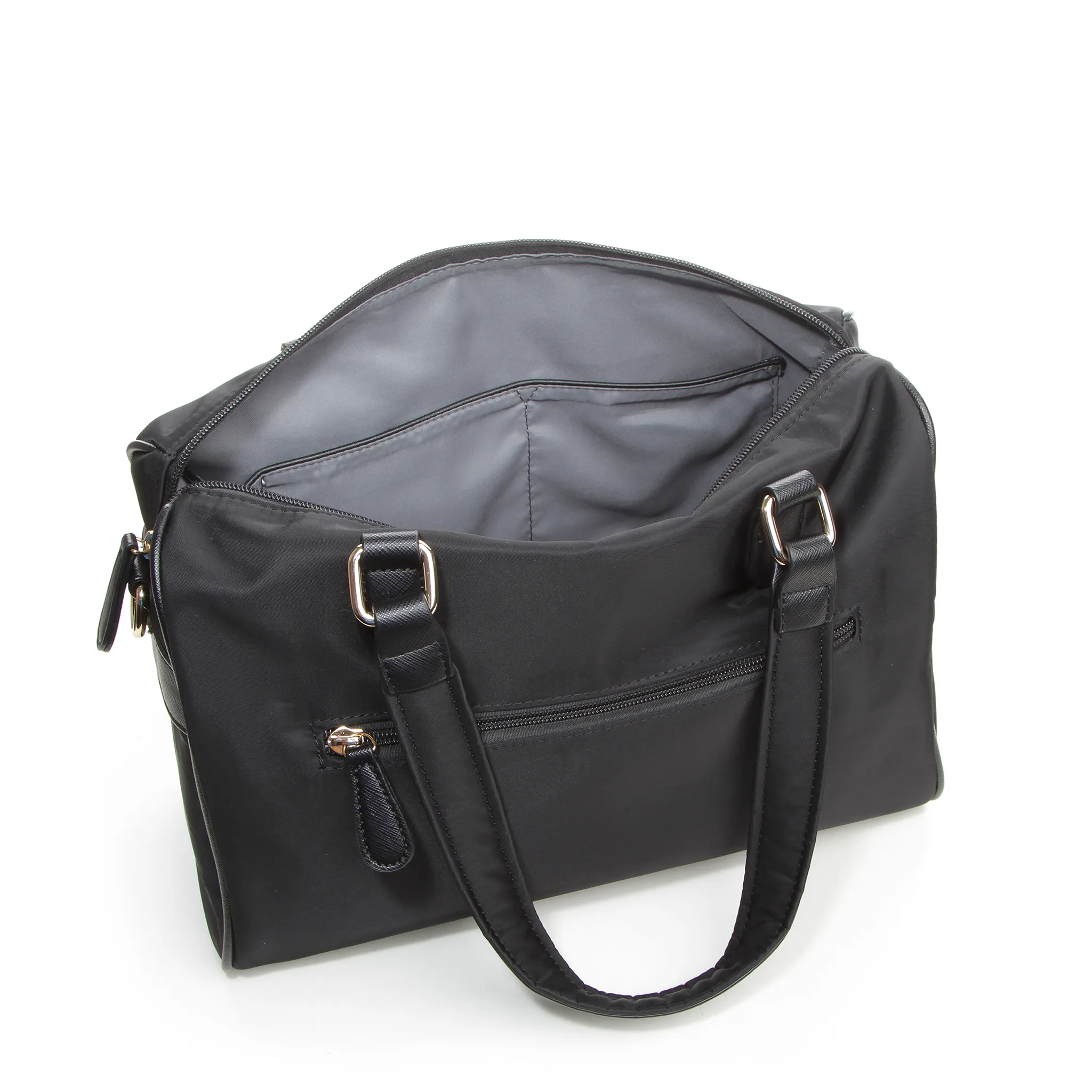 On the Go 3-in-1 Bag by DAZZ - Brilliant Black