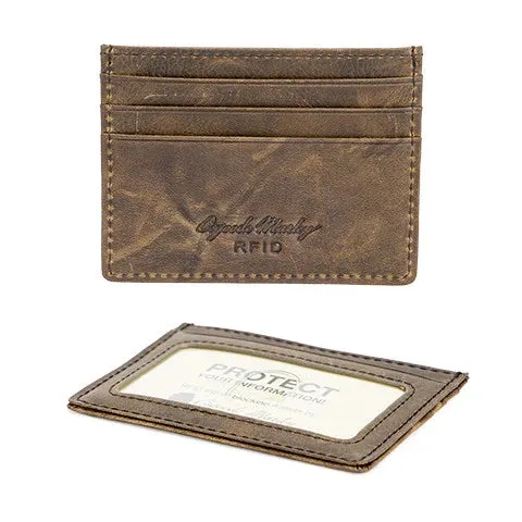 Osgoode Marley RFID Card Case Leather Wallet - 1307