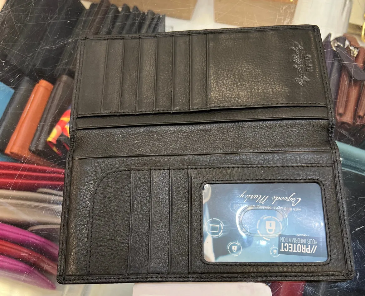 Osgoode Marley RFID Coat Pocket Leather Wallet- 1207