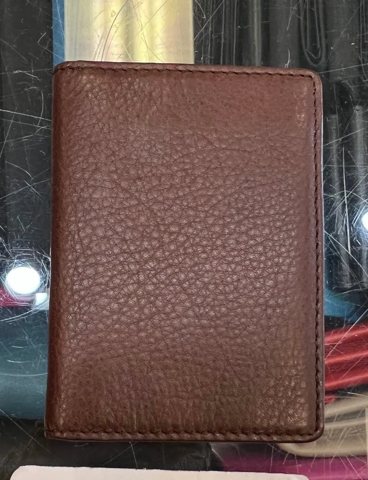 Osgoode Marley RFID ID Card Case Leather Wallet- 1220