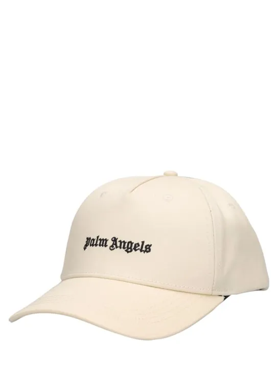 Palm Angels   Classic logo cotton baseball cap 