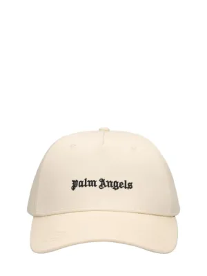 Palm Angels   Classic logo cotton baseball cap 