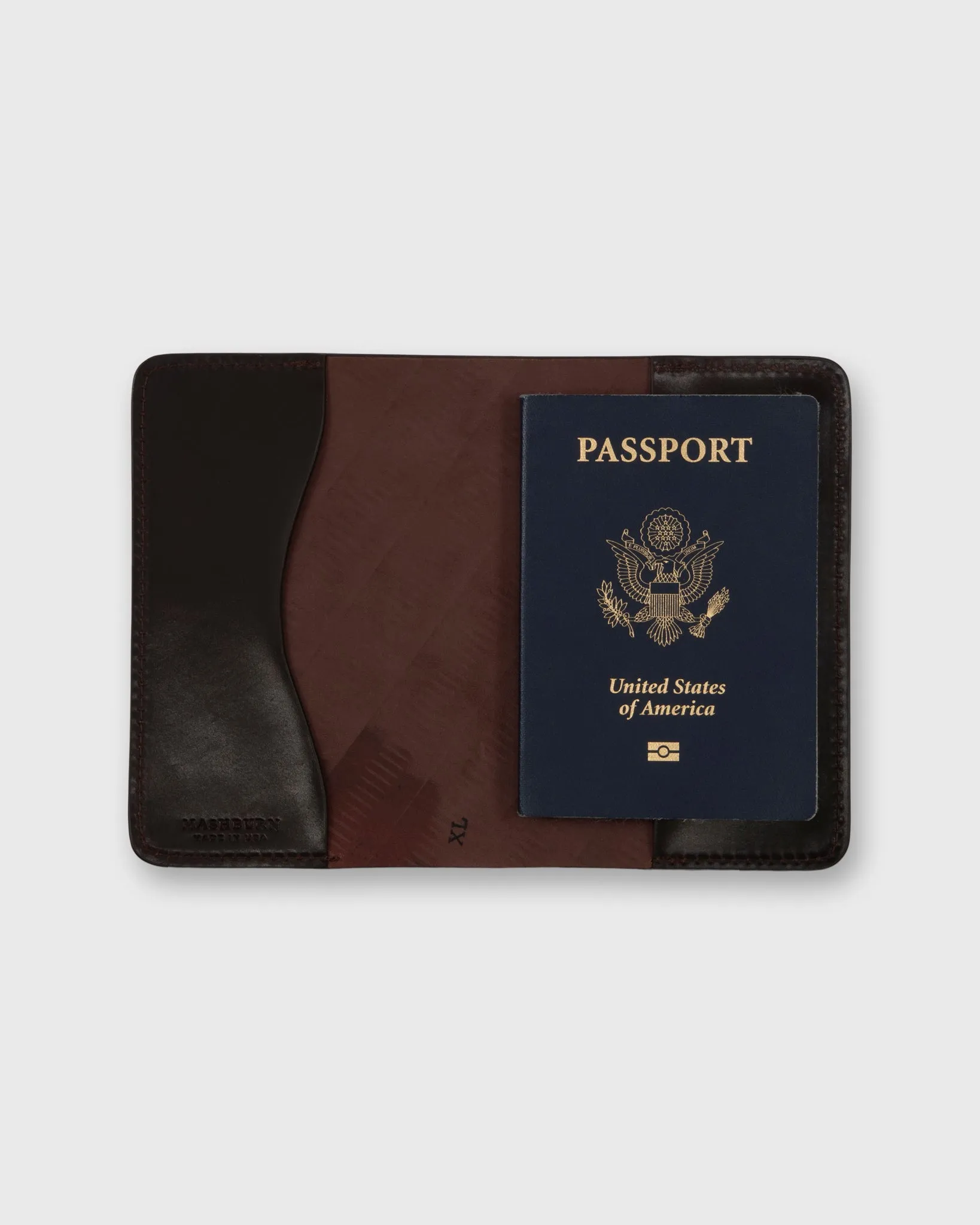 Passport Holder in Cordovan Leather