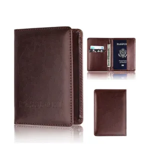 Passport Rfid Passport Designer Travel Cover Case Credit Card Holder