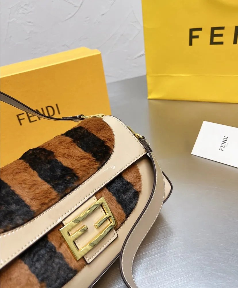 Patent leather Fendi handbag