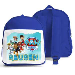 Paw Patrol Personalised Backpack for Boys