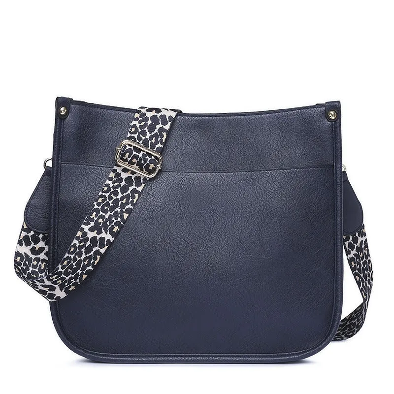 Paziye Leopard Strap Crossbody Bag