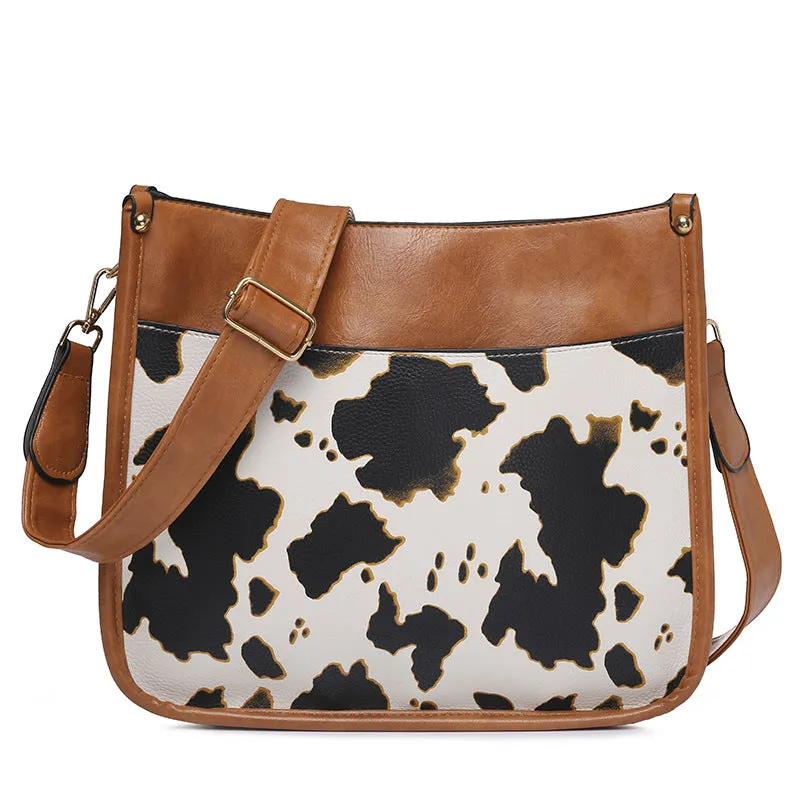 Paziye Leopard Strap Crossbody Bag