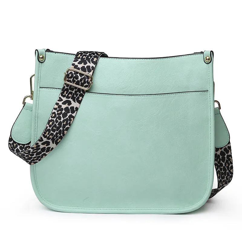 Paziye Leopard Strap Crossbody Bag