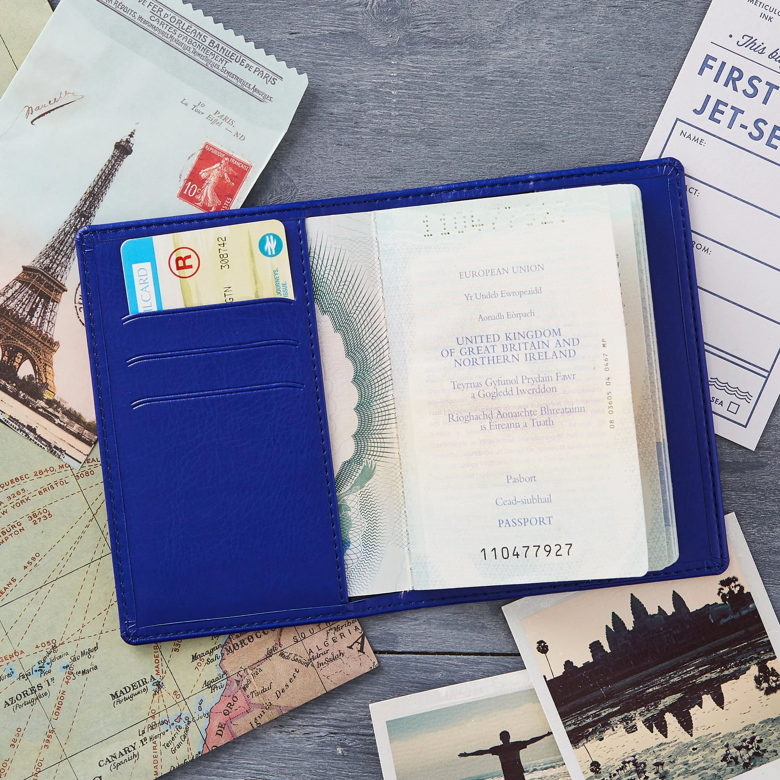 Personalised Adventure Passport Cover