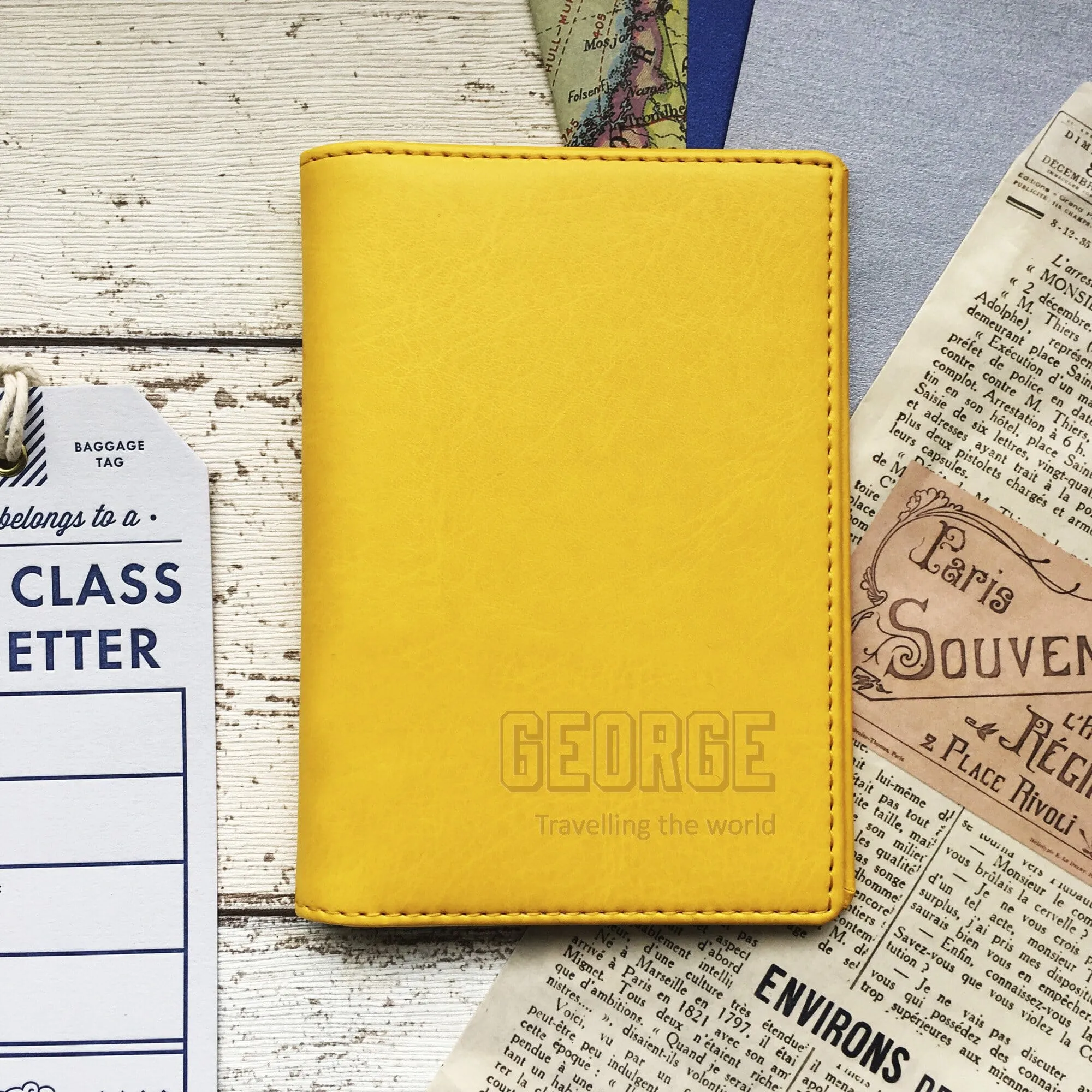 Personalised Adventure Passport Cover