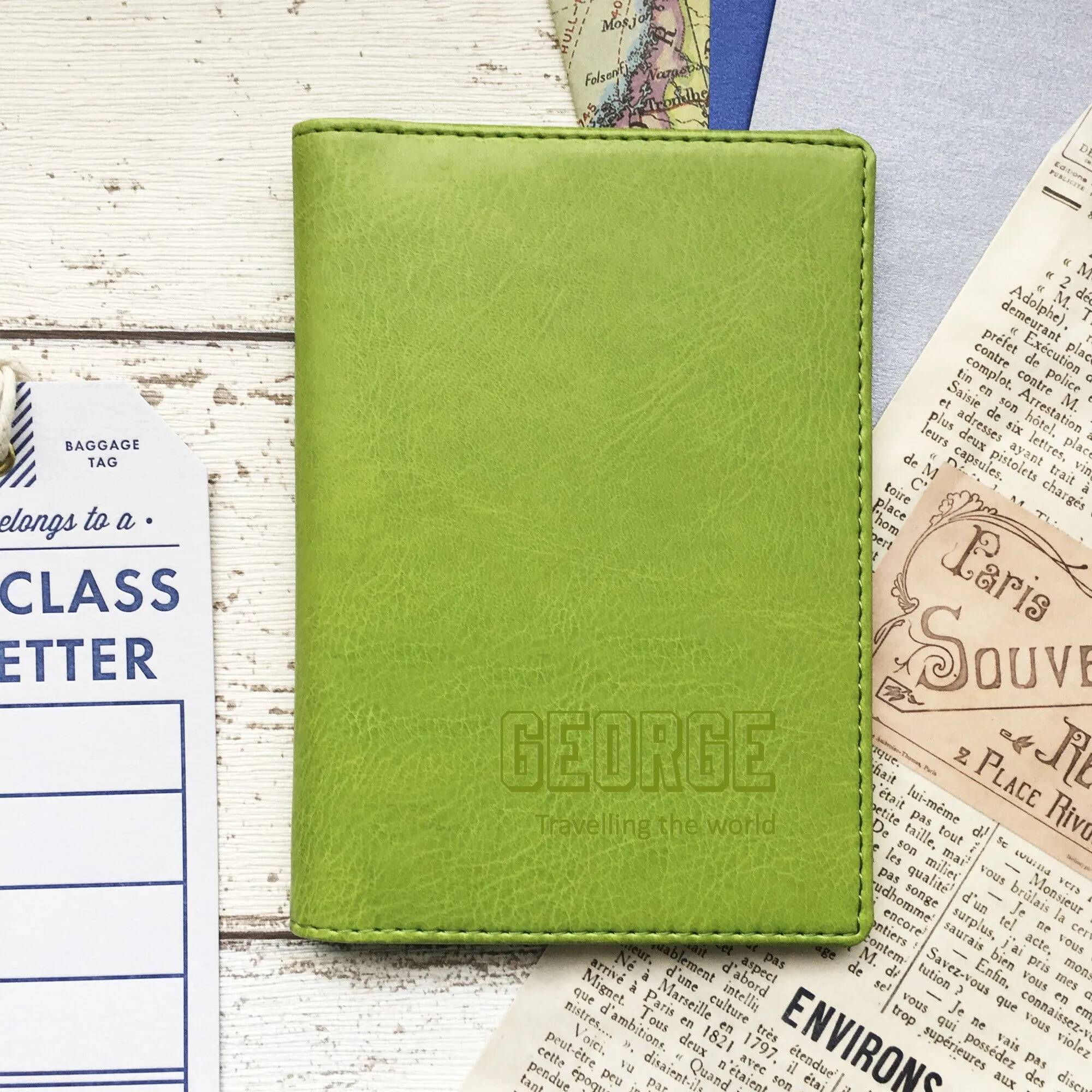 Personalised Adventure Passport Cover