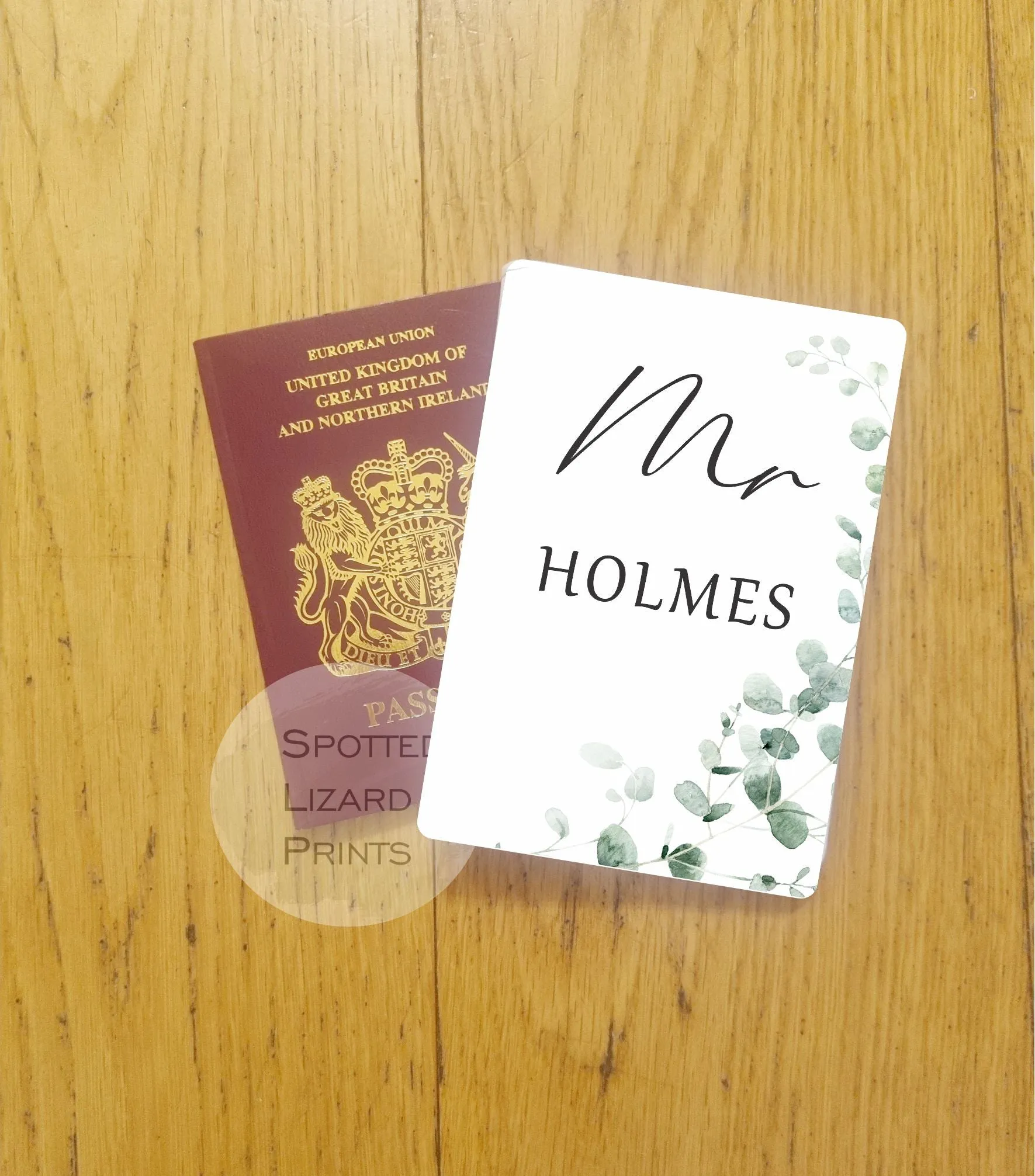 Personalised Mr & Mrs Wedding Passport Covers - Wedding Gift - Mr and Mrs Honeymoon gift, Getting Married, Husband Passport, Wife Passport