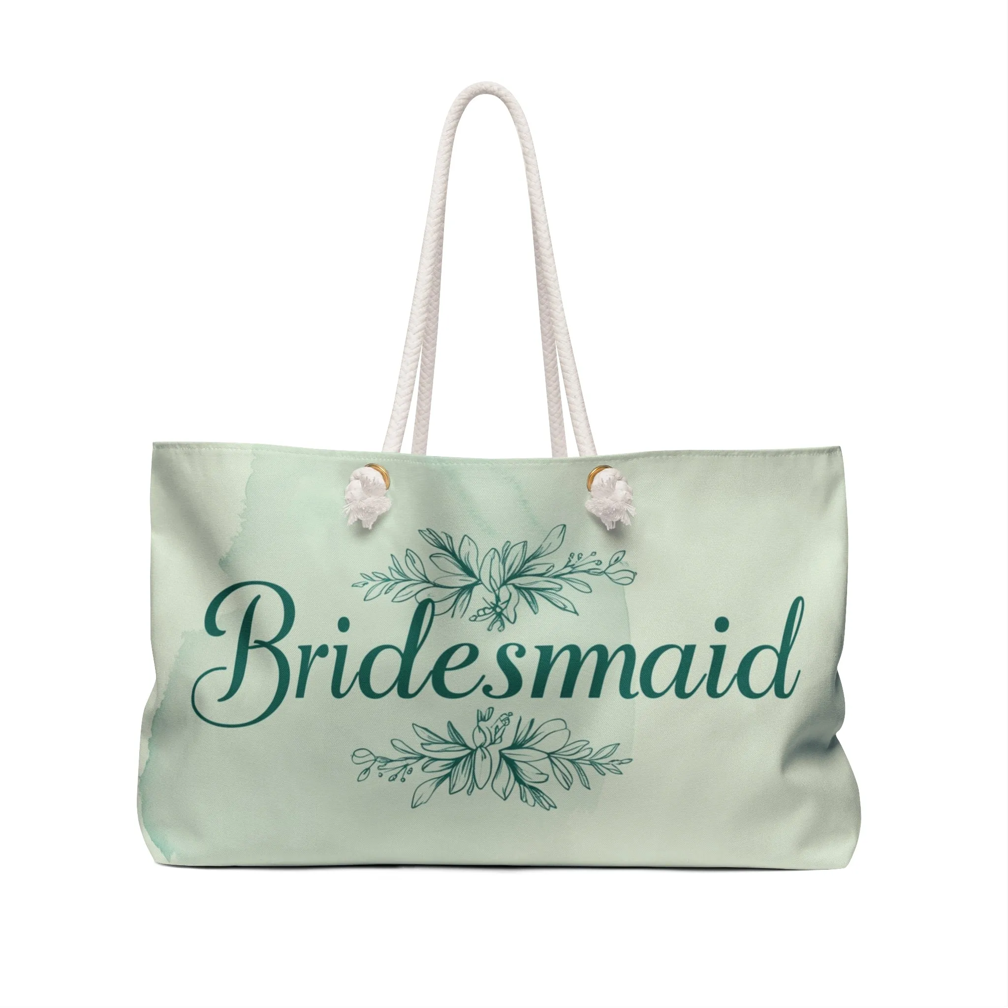 Personalized Bridesmaid Weekender Bag