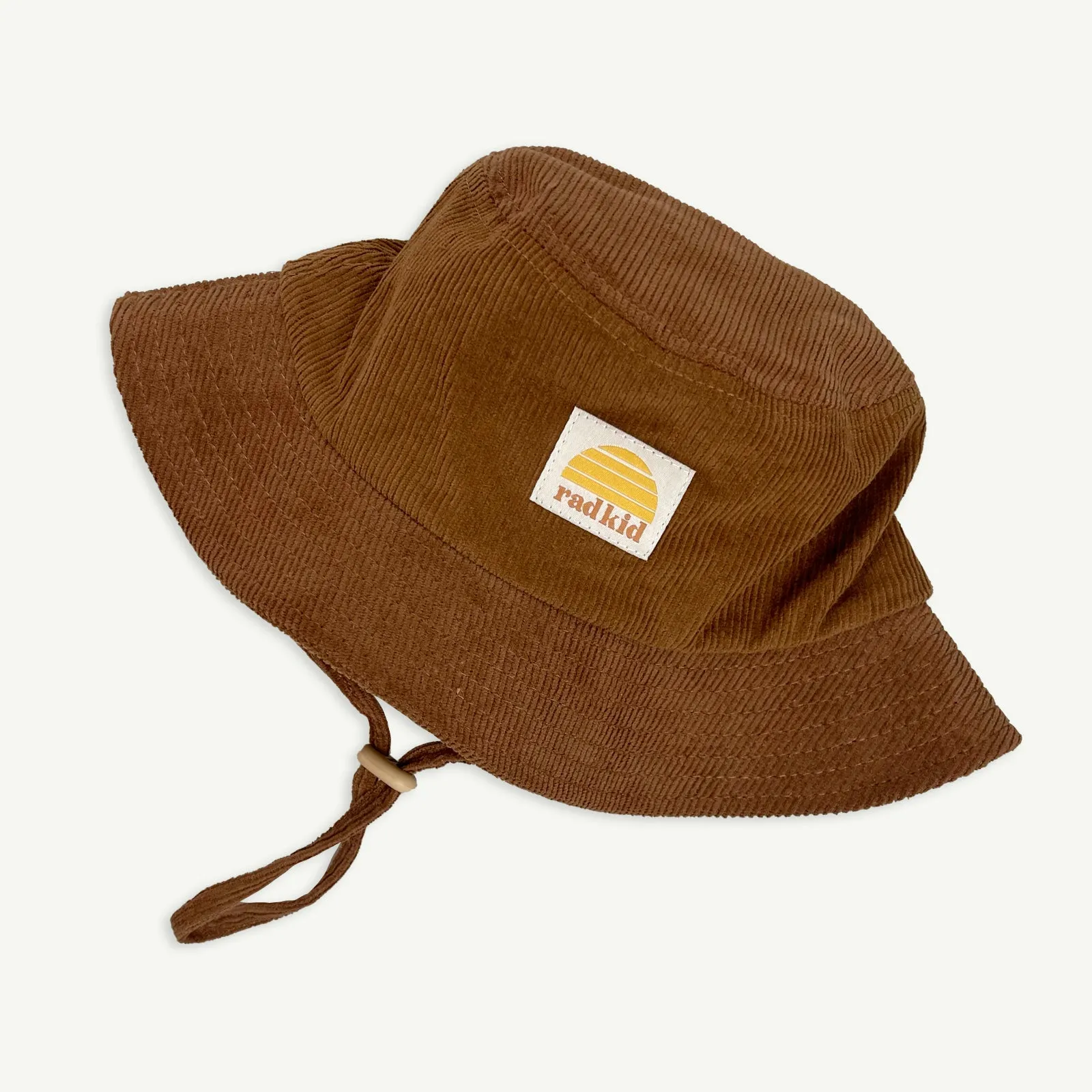 Rad Kid Cord Bucket Hat - Tan