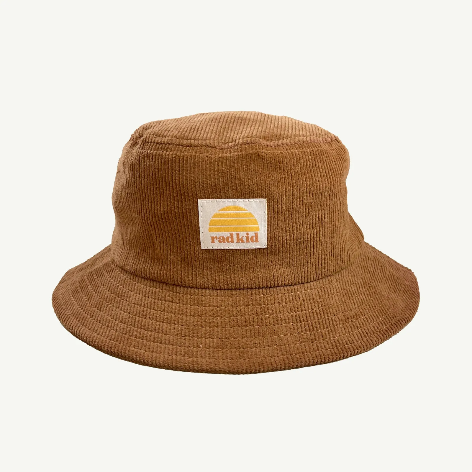 Rad Kid Cord Bucket Hat - Tan