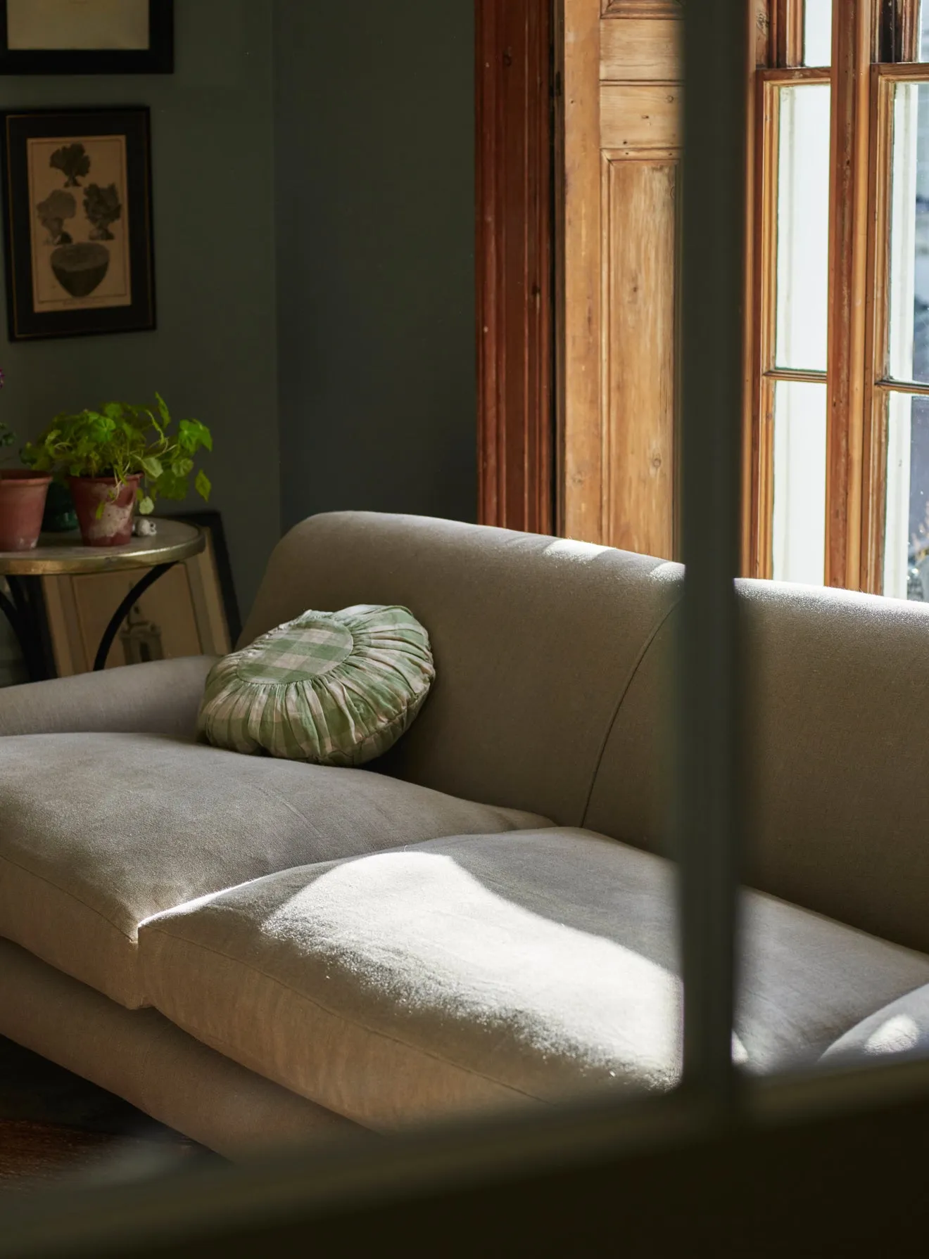 Remy Sofa, Three Seater, Leaden Grey Linen