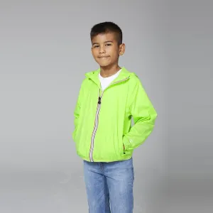 Sam Full Zip Packable Jacket (Green Fluo)