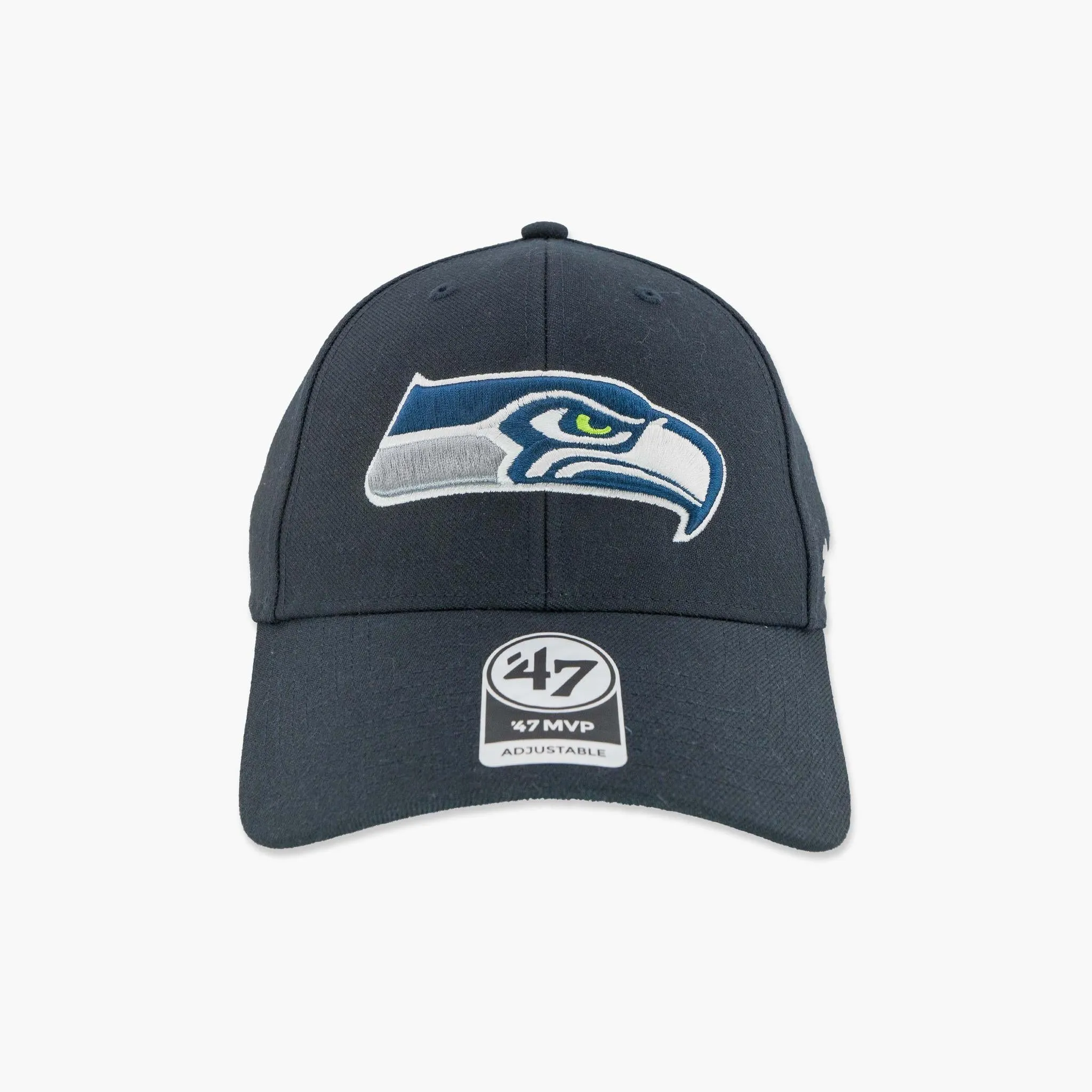 Seattle Seahawks Navy MVP Adjustable Hat