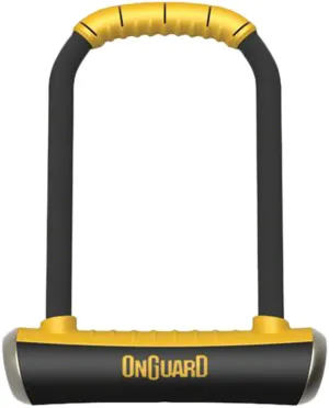 Security - OnGuard PitBull Series U-Lock - 4.5 x 9", Keyed, Bracket